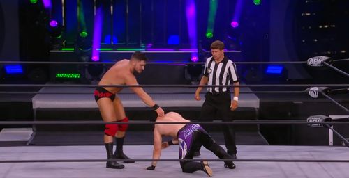 Trey Tucker and Ethan Page in AEW Dark: Elevation (2021)