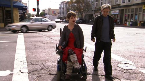 Judith Butler and Sunaura Taylor in Examined Life (2008)