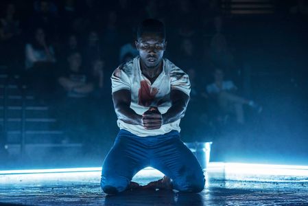 Pacharo Mzembe in La Boite Theatre Company's production of Tragedy of King Richard the Third