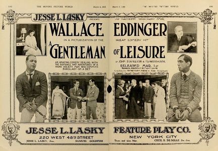 Sydney Deane, Wallace Eddinger, Tom Forman, Carol Holloway, Gertrude Kellar, and Fred Montague in A Gentleman of Leisure