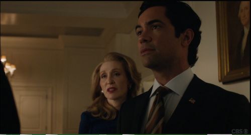 Jan Maxwell and Danny Pino