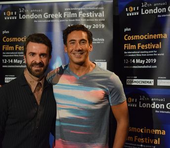 Walles Hamonde and Yiannis Alexiou at Screening of Poised at London Greek Film Festival