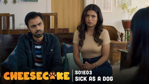 Jitendra Kumar and Akanksha Thakur in Cheesecake (2019)