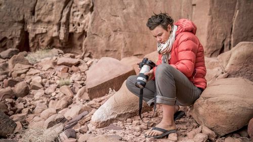 Henna Taylor in Wadi Rum (2018)