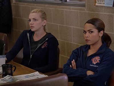 Monica Raymund and Kara Killmer in Chicago Fire (2012)