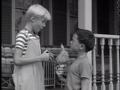 Billy Booth and Jay North in Dennis the Menace (1959)