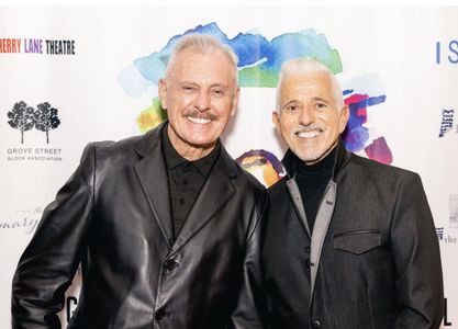 Greenwich Village Film Festival Organizers, Richard Eric Weigle and Michael Anastasio at 2021 Festival