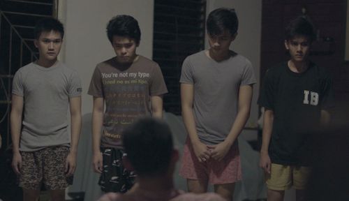 Timothy Castillo, Daniel Medrana, Abner Delina, and Jomari Angeles in Brotherhood (2015)