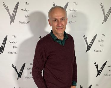 Nate Barlow at the 2021 Valley Film Festival Opening Night film