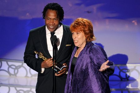 Elinor Burkett and Roger Ross Williams at an event for The 82nd Annual Academy Awards (2010)