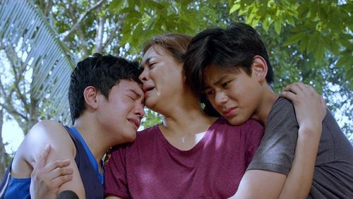 Precious Lara Quigaman, Clarence Delgado, and Bryce Eusebio in Magpakailanman: Ang bulag na ilaw ng tahanan: The Jane an