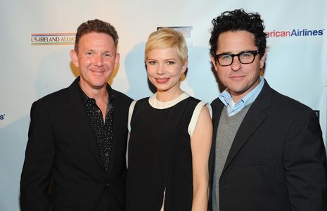 J.J. Abrams, John Logan, and Michelle Williams