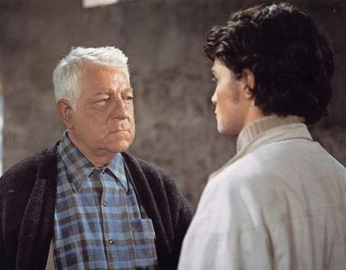 Jean Gabin and Marc Porel in Horse (1970)