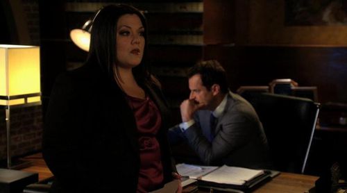 Brooke Elliott and Josh Stamberg in Drop Dead Diva (2009)