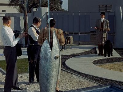 Adelaide Danieli, Lucien Frégis, and Jean-François Martial in Mon Oncle (1958)