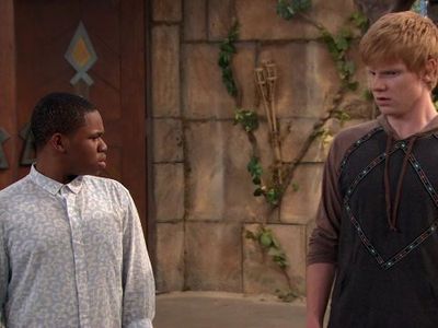 Adam Hicks and Larramie Doc Shaw in Pair of Kings (2010)