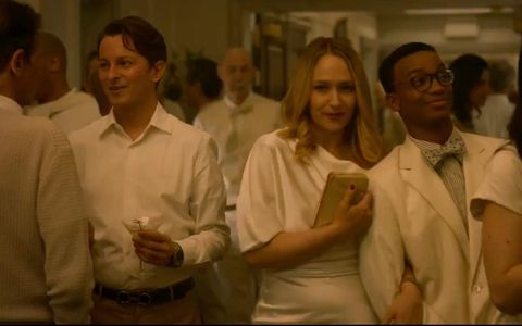 Xavier Clyde, Jemima Kirke, and Marsin Mogielski in City on Fire (2023)