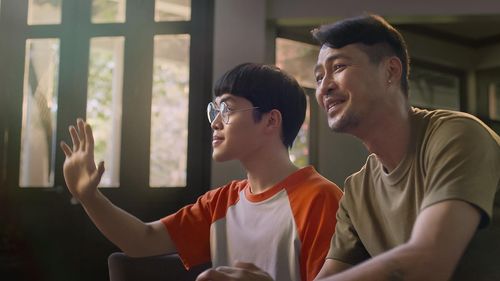 Zanjoe Marudo and Elijah Canlas in Keys to the Heart (2023)