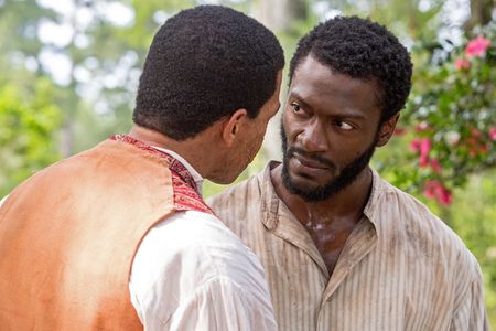 Aldis Hodge and Alano Miller in Underground (2016)