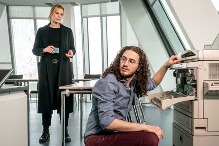 Melanie Marschke and Omar Shaker in Leipzig Homicide: Froschköniginnen (2023)