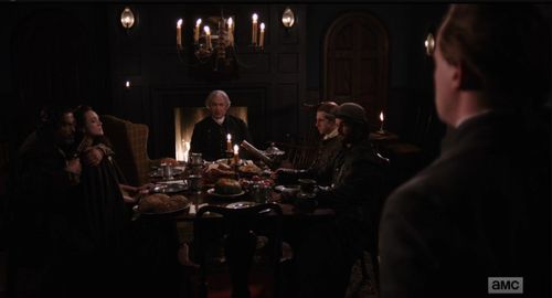 Angus Macfadyen, Jamie Bell, John Billingsley, Heather Lind, Nick Westrate, and Daniel Henshall in TURN: Washington's Sp