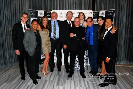 At the Gulf Coast Film & Video Festival Awards, Guyco.