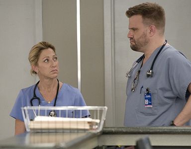 Edie Falco and Stephen Wallem in Nurse Jackie (2009)