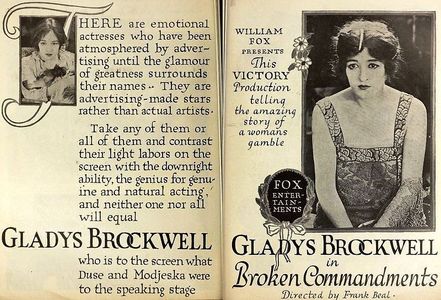 Gladys Brockwell in The Broken Commandments (1919)