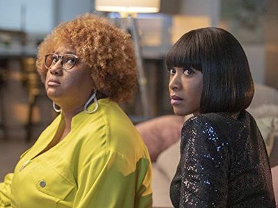 Gabrielle Dennis and Ashley Nicole Black in A Black Lady Sketch Show: Angela Bassett Is the Baddest Bitch (2019)