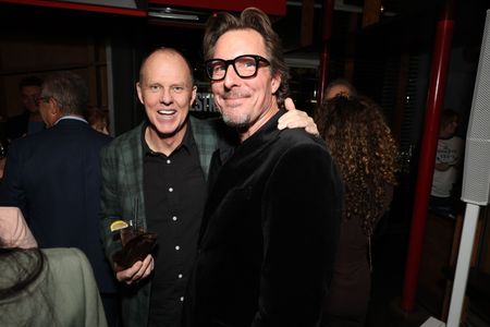 Decker Watson with Brian Helgeland at Finestkind afterparty