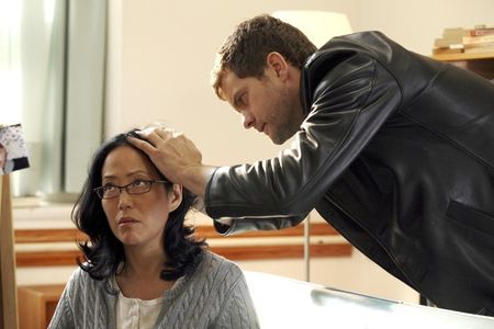 Joshua Jackson and Donna Yamamoto in Fringe (2008)