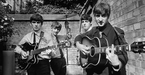 Paul McCartney, John Lennon, George Harrison, Ringo Starr, and The Beatles in The Beatles: Eight Days a Week - The Touri