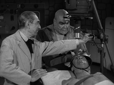 Bela Lugosi, Tor Johnson, and Tony McCoy in Bride of the Monster (1955)