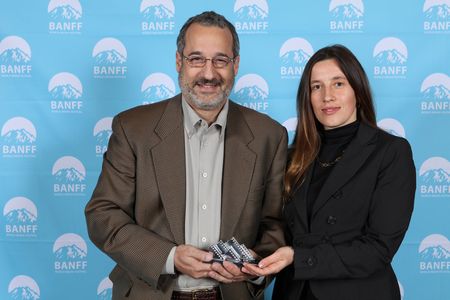 Receiving Banff Rockie Award