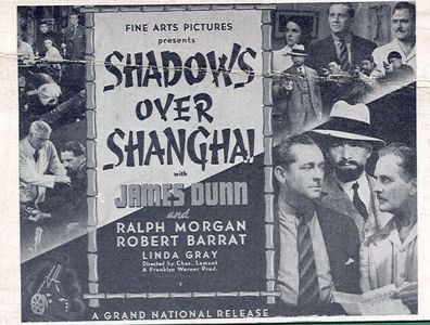 James Dunn, Robert Barrat, Chester Gan, Lynda Grey, Victor Wong, Ralph Morgan, Paul Sutton, and Victor Sen Yung in Shado