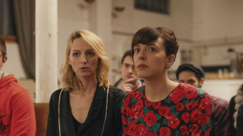 Stéphanie Crayencour and Monia Chokri in Emma Peeters (2018)