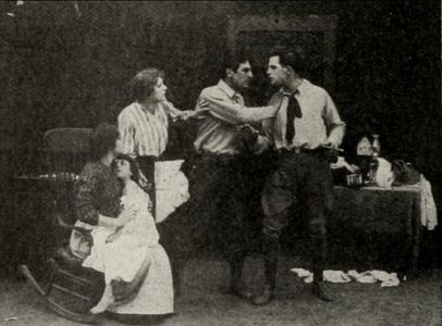 Edward Coxen and Winifred Greenwood in The Greater Strength (1915)