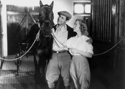 Tove Maës and Poul Reichhardt in The Red Horses (1950)