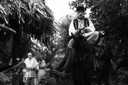 Victor Rebengiuc, Toma Cuzin, and Teodor Corban in Aferim! (2015)