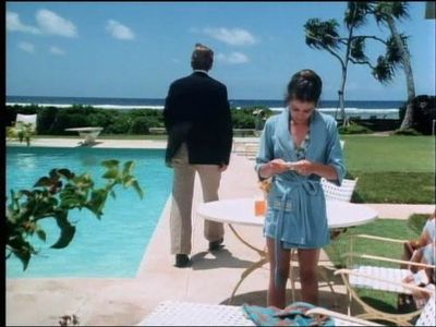 Deirdre Berthrong and James Sikking in Hawaii Five-O (1968)