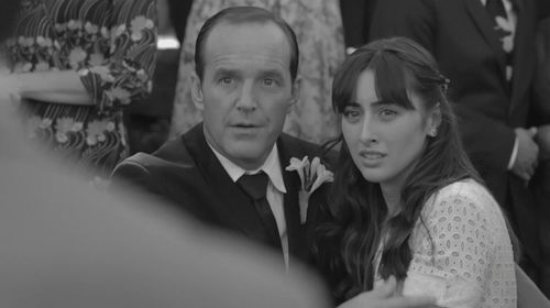 Clark Gregg and Jillian Morgese in Much Ado About Nothing (2012)