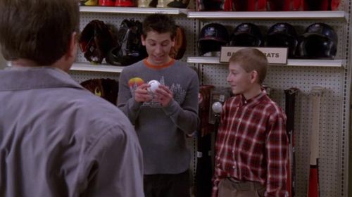 Justin Berfield, Bryan Cranston, and Erik Per Sullivan in Malcolm in the Middle (2000)