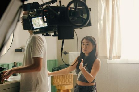 Marianna Phung directing NBA Player Gradey Dick