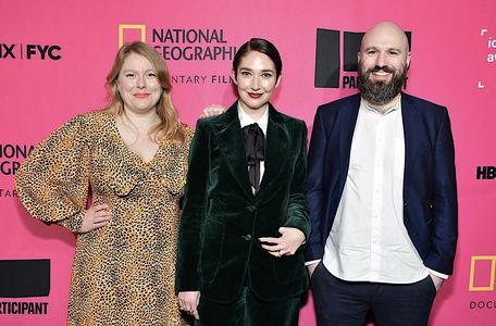 Nothing Compares film team at IDA Awards, December 2022