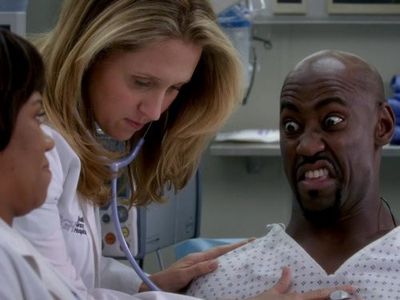 Brooke Smith, Chandra Wilson, and D.B. Woodside in Grey's Anatomy (2005)