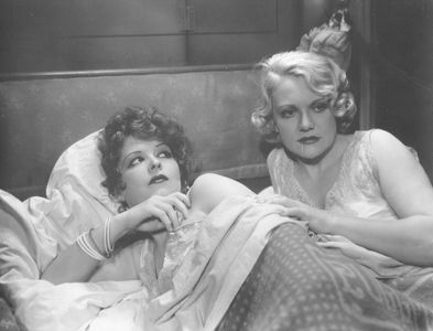 Clara Bow and Minna Gombell in Hoopla (1933)