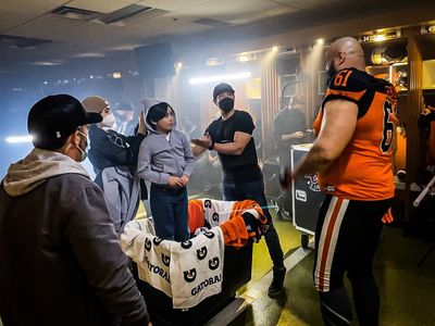 BC Lions shoot