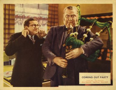 Nigel Bruce and Harry Green in Coming Out Party (1934)