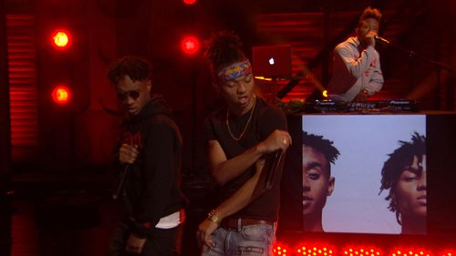 Swae Lee, Slim Jxmmi, and Rae Sremmurd in Conan (2010)