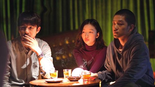 Dongyu Zhou, Haoran Liu, and Chuxiao Qu in The Breaking Ice (2023)